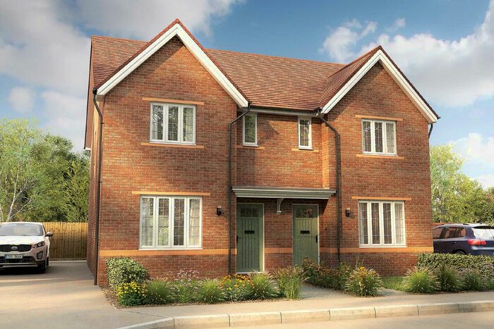 3 Bedroom Semi-Detached House For Sale In "The Kessler" At Brooklime Road, Warwick, CV34