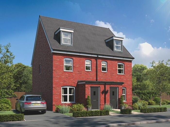 3 Bedroom End Of Terrace House For Sale In "The Saunton" At Falcon Drive, Stoke Bardolph, Burton Joyce, NG14