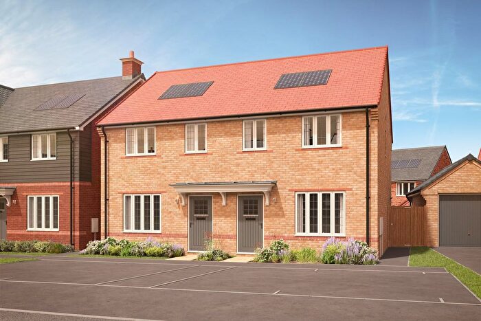 3 Bedroom Semi-Detached House For Sale In "The Birchwood" At Redwood Avenue, Off Winchester Road, Basingstoke, RG23