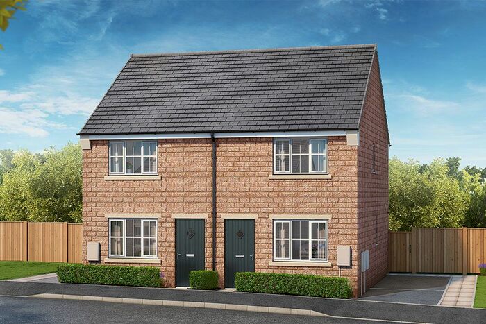 2 Bedroom Semi-Detached House For Sale In "The Cinnamon" At Ashbourne Road, Buxton, SK17