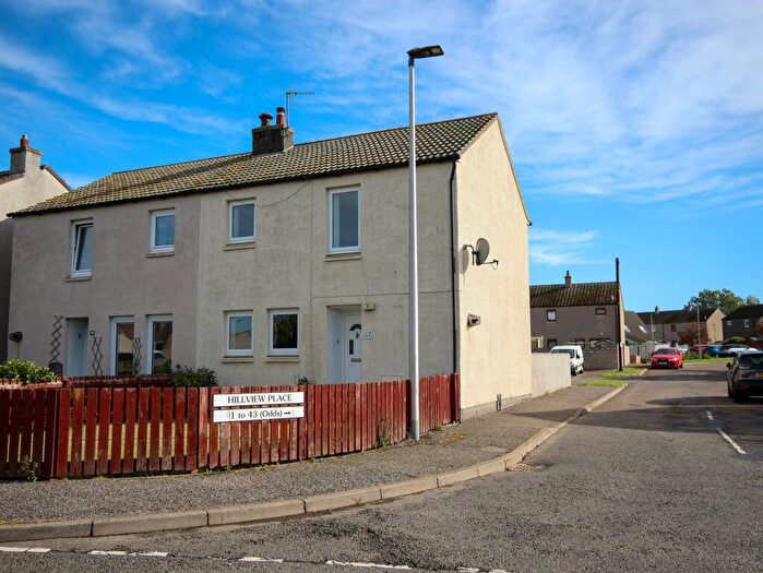 2 Bedroom Semi-Detached House For Sale In Hillview Place, Lossiemouth, Moray, IV31