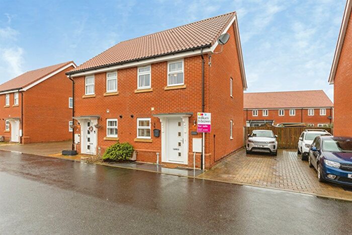 2 Bedroom Semi-Detached House For Sale In Wellington Road, Attleborough, NR17