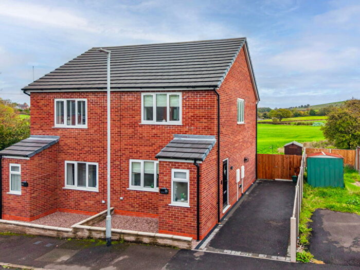 2 Bedroom Semi-Detached House For Sale In Diglake Street, Bignall End, Staffordshire, ST7