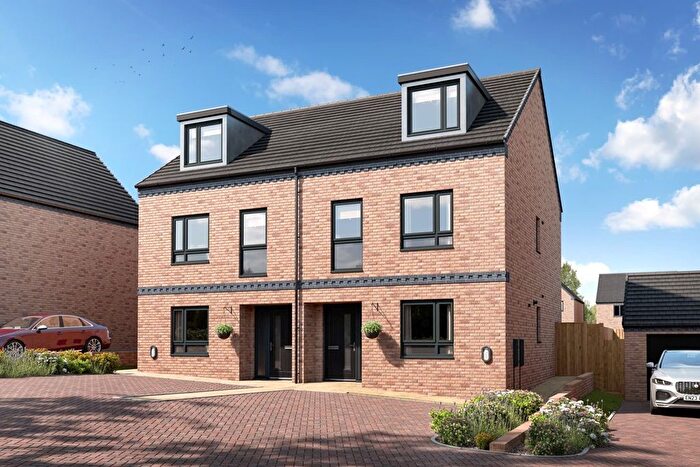 4 Bedroom End Of Terrace House For Sale In "The Trelton - Plot " At Seaham Garden Village Phase, Cold Hesledon, Seaham, County Durham, SR7