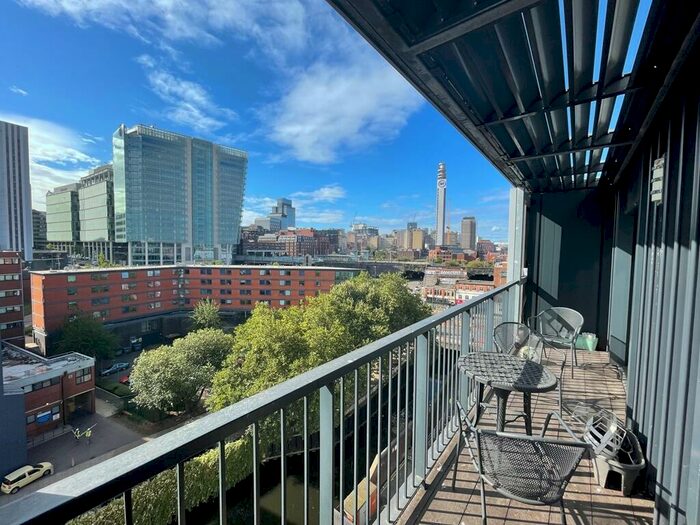 2 Bedroom Apartment To Rent In **available Now**hub Top Floor Bed With Canal Facing Balcony & Parking, B4