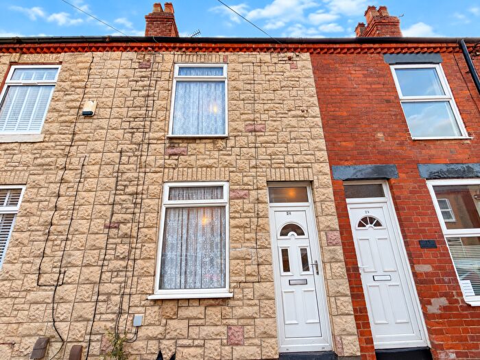 2 Bedroom Terraced House For Sale In George Street, Mansfield Woodhouse, South Yorkshire, NG19