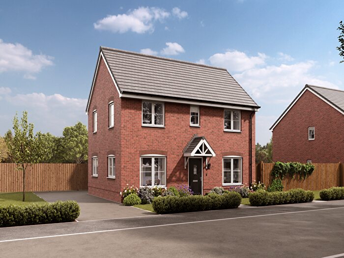 3 Bedroom Detached House For Sale In "The Barndale" At Lowe Hill Rd, Wem, Shrewsbury, SY4