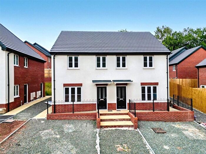 2 Bedroom Semi-Detached House For Sale In Cae Waldis, Bronllys, Brecon, Powys, LD3