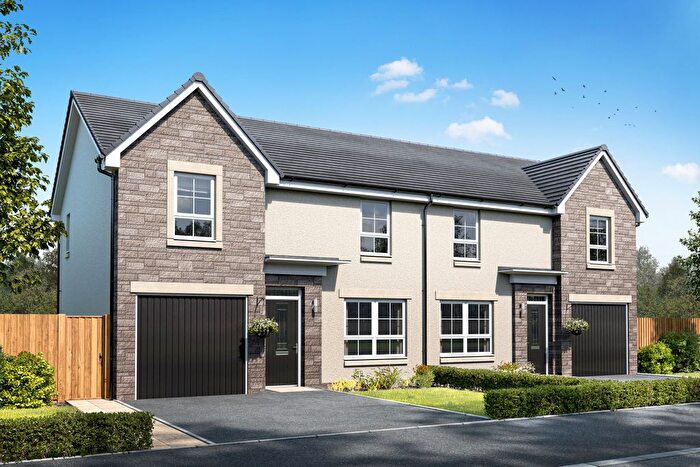 3 Bedroom Semi-Detached House For Sale In "The Duart" At Meadowview Drive, Dyce, Aberdeen, AB21