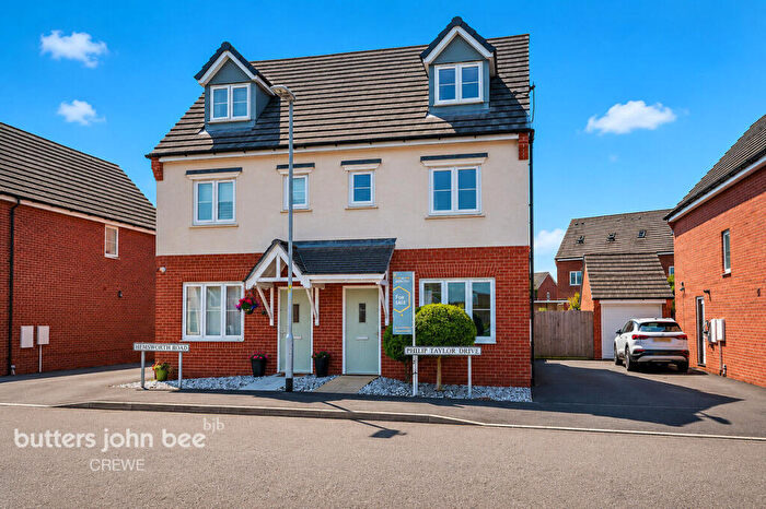 3 Bedroom Semi-Detached House For Sale In Philip Taylor Drive, Crewe, CW1