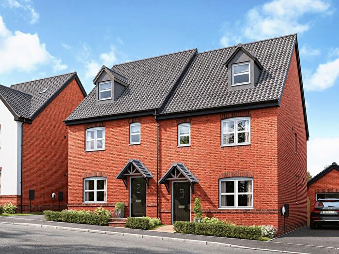 4 Bedroom Semi-Detached House For Sale In "The Kennet" At Bordesley, Redditch, B97