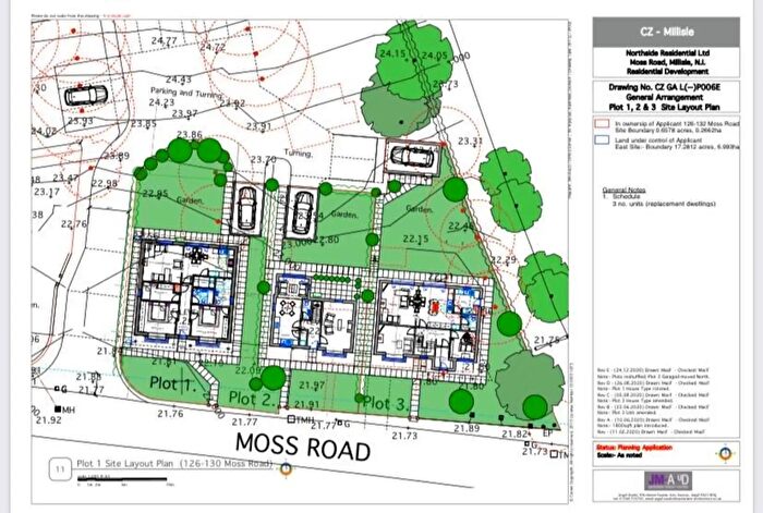 Building Plots For Sale In Development Site, - Moss Road, Millisle, BT22