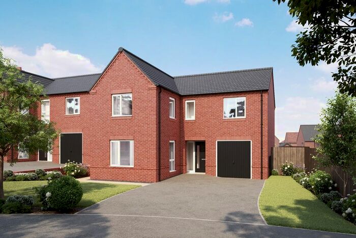 4 Bedroom Detached House For Sale In "The Hubham - Plot " At Gresley Meadow, Rockcliffe Close, Church Gresley, Swadlincote, DE11