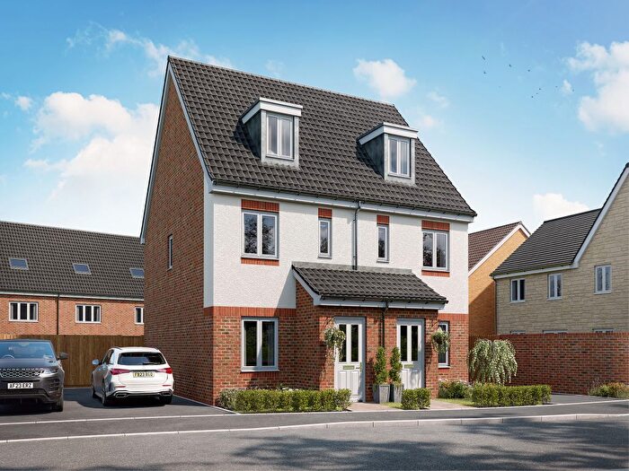 3 Bedroom Semi-Detached House For Sale In "The Saunton" At Elizabeth Way, Trowbridge, Wiltshire, BA14
