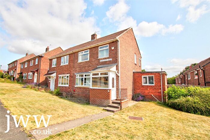 3 Bedroom Semi-Detached House For Sale In Brancepeth Road, Ferryhill, County Durham, DL17