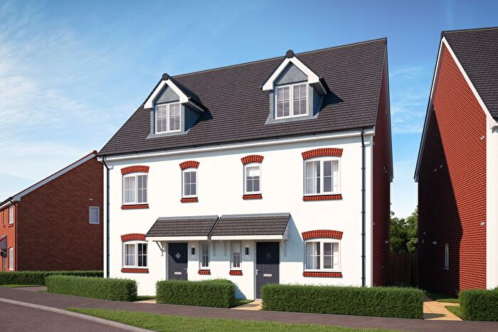 3 Bedroom Semi-Detached House For Sale In "The Webster" At Green Farm, Chippenham Road, Lyneham, SN15