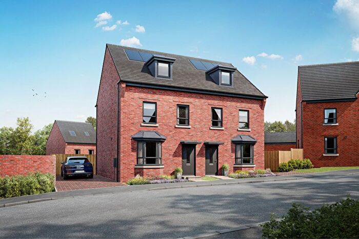 3 Bedroom Semi-Detached House For Sale In "Frampton" At Galena Drive, Niort Way, Wellingborough, NN8