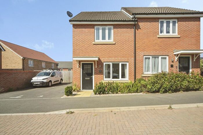 2 Bedroom Semi-Detached House For Sale In Muntjac Gardens, Stowmarket, Suffolk, IP14