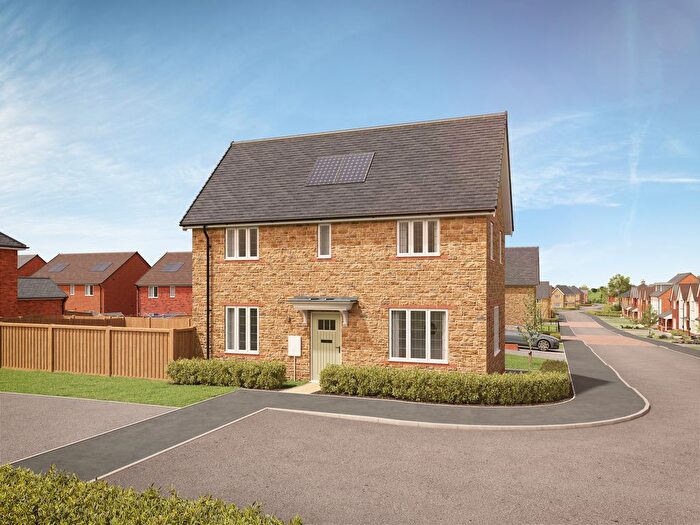 3 Bedroom Detached House For Sale In "The Lawrence" At Lunnun Road, Banbury, OX16