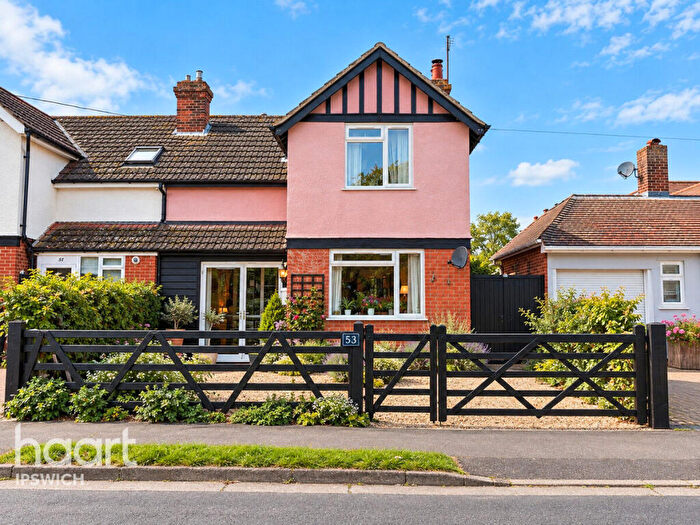 3 Bedroom Semi-Detached House For Sale In St Georges Road, Felixstowe, IP11