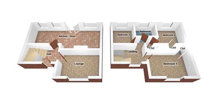 3 Bedroom Semi-Detached House For Sale In Heol-y-Nant, Bryncenydd, Caerphilly, CF83